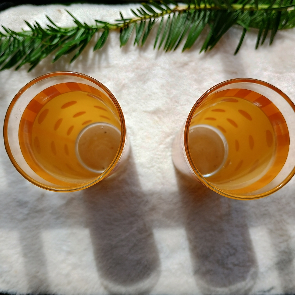 FLASH SALE Set Of 2 Gail Pittman Siena Red Polka Dot Drinking Glass - Picture 6 of 7